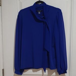 Cobalt Blue Women's Top by Karl Lagerfeld